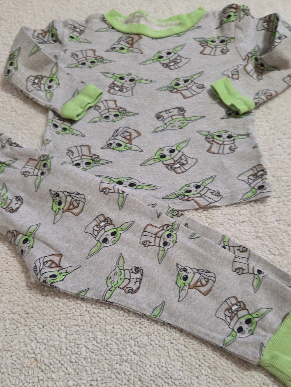 STAR WARS YODA 2PC PAJAMA SET